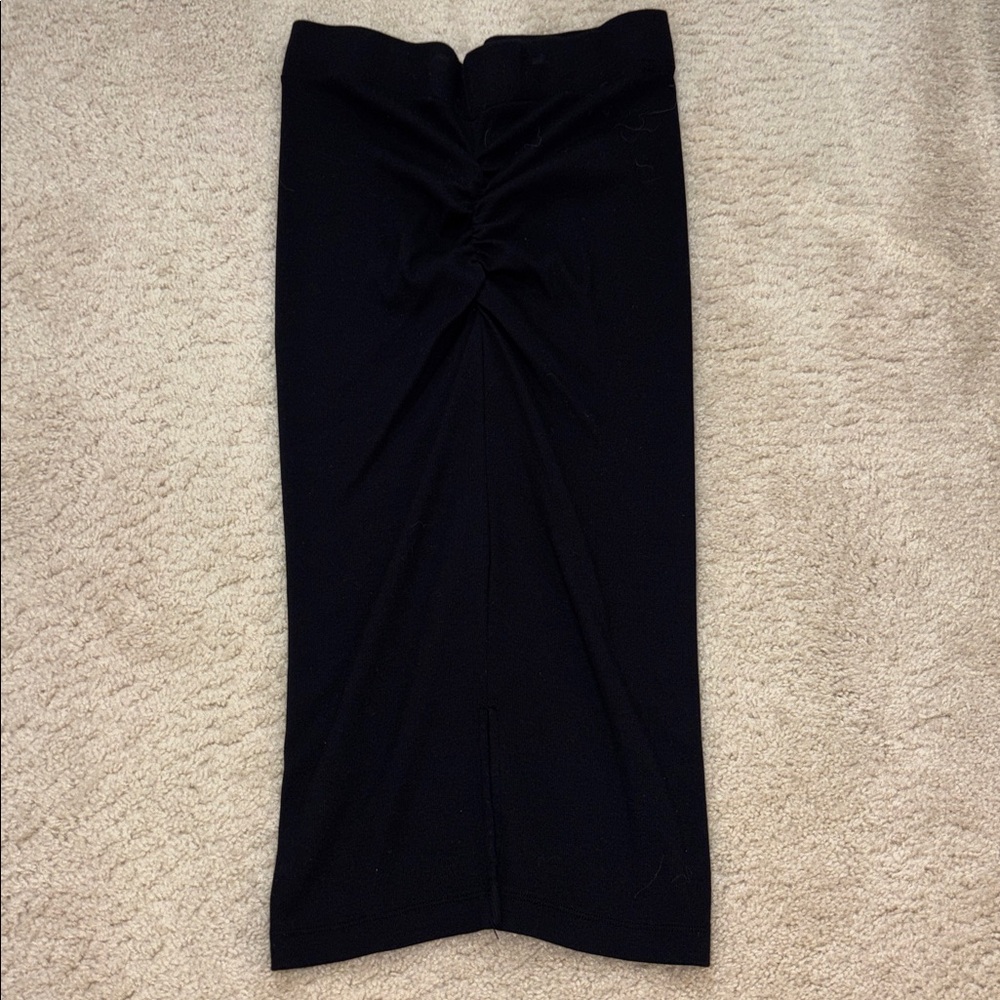 Michael Stars Ruched Midi skirt Large